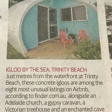 1 Bedroom Famous Beach-Front Dome At Trinity Beach, Sleeps 4 Exterior photo